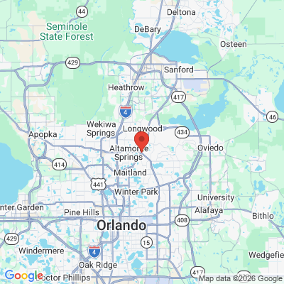 Map to  office in Casselberry, FL