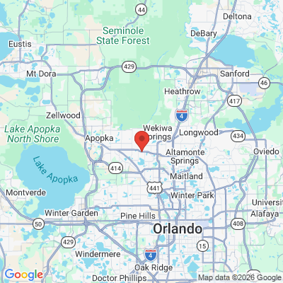 Map to  office in Apopka, FL