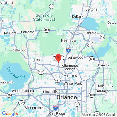 Map to  office in Altamonte Springs, FL