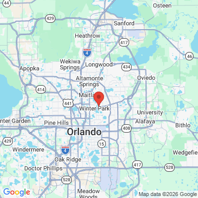 Map to  office in Winter Park, FL