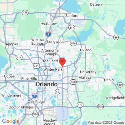 Map to  office in Winter Park, FL