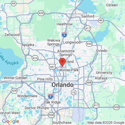 Map to  office in Central Florida Periodontics &Amp; Implantology