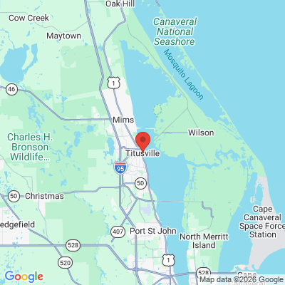 Map to  office in Titusville, FL