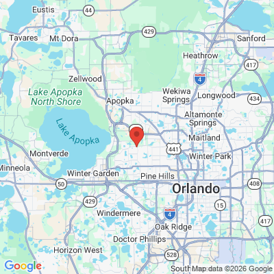 Map to  office in Apopka, FL