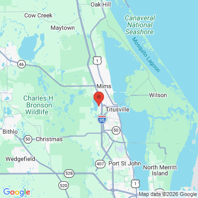 Map to  office in Titusville, FL