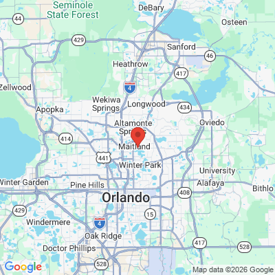 Map to  office in Maitland, FL