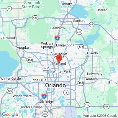 Map to  office in Maitland, FL