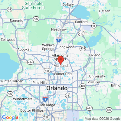 Map to  office in Maitland, FL