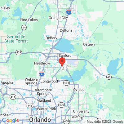 Map to  office in Sanford, FL