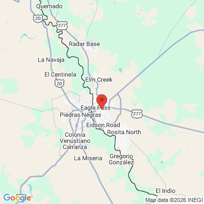 Map to  office in Eagle Pass, TX