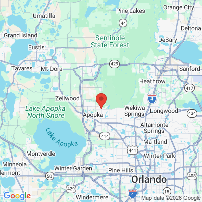 Map to  office in Apopka, FL