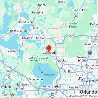 Map to  office in Zellwood, FL