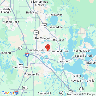Map to  office in The Villages, FL