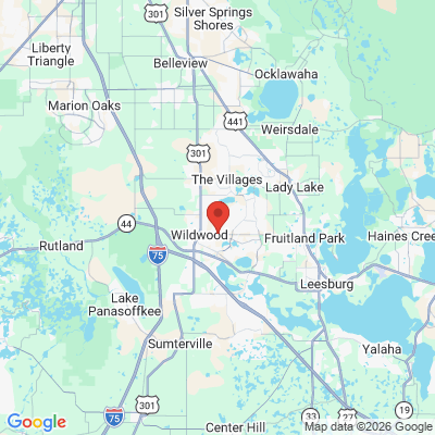 Map to  office in Wildwood, FL