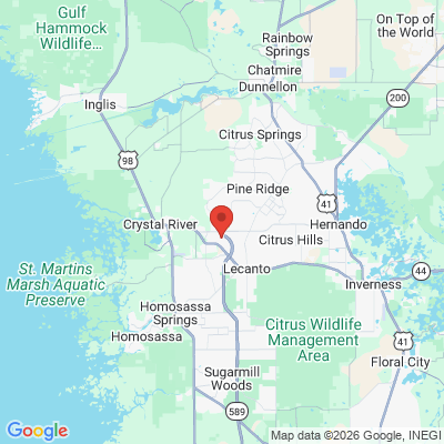 Map to  office in Citrus County, FL