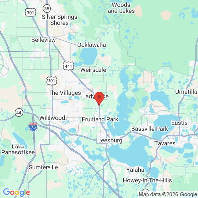 Map to  office in Lady Lake, FL
