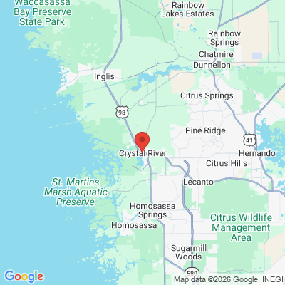 Map to  office in Crystal River, FL