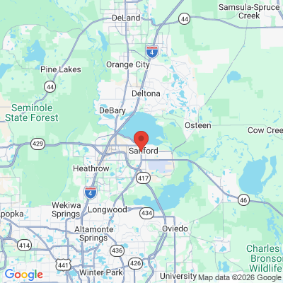 Map to  office in Sanford, FL