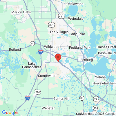 Map to  office in The Villages, FL