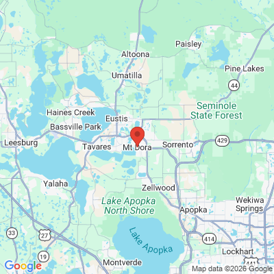 Map to  office in Mount Dora, FL