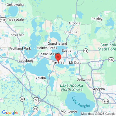 Map to  office in Tavares, FL