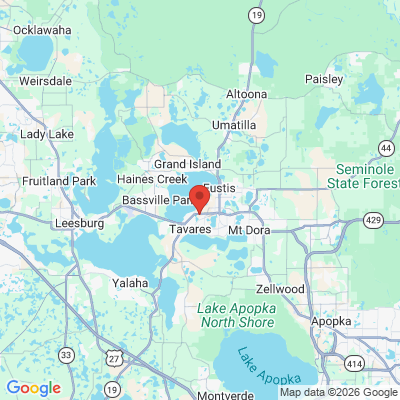 Map to  office in Tavares, FL