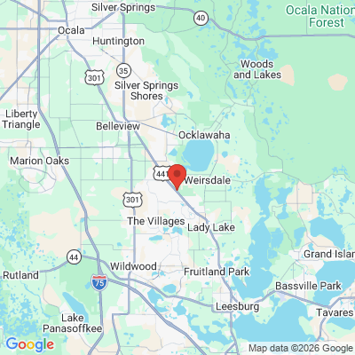 Map to  office in Summerfield, FL