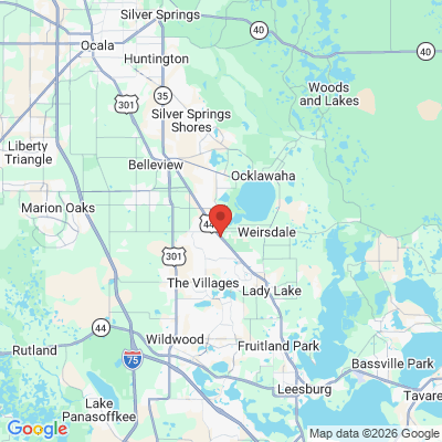 Map to  office in Summerfield, FL