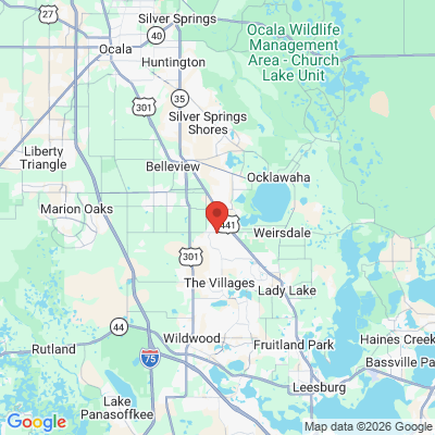 Map to  office in The Villages, FL