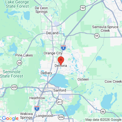 Map to  office in Deltona, FL