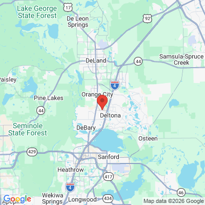 Map to  office in Orange City, FL