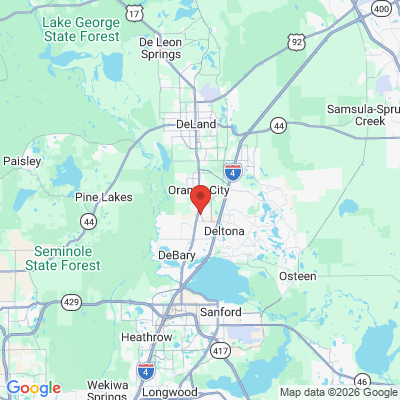 Map to  office in Orange City, FL