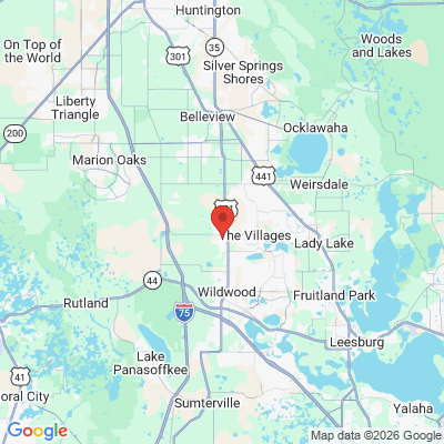 Map to  office in Oxford, FL