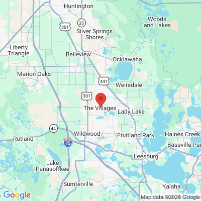 Map to  office in The Villages, FL