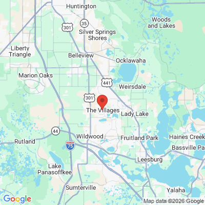 Map to  office in The Villages, FL