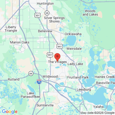 Map to  office in The Villages, FL