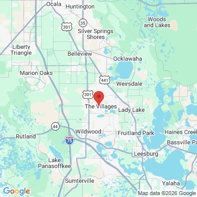 Map to  office in The Villages, FL