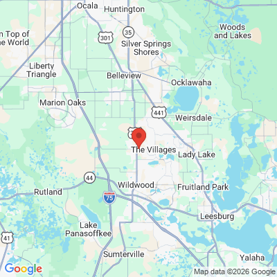 Map to  office in Oxford, FL