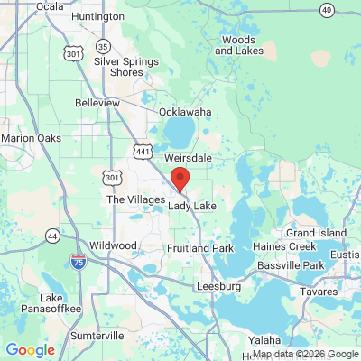 Map to  office in Lady Lake, FL