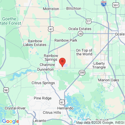 Map to  office in Dunnellon, FL