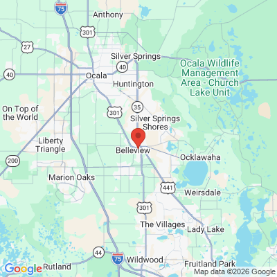 Map to  office in Belleview, FL