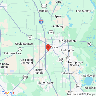 Map to  office in Heartland Dental