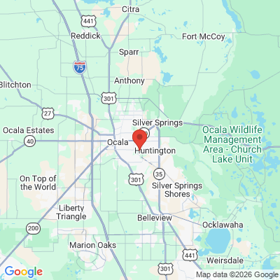 Map to  office in Ocala, FL