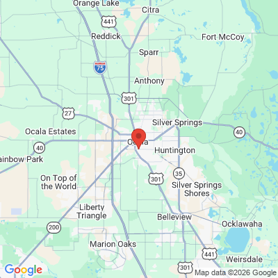 Map to  office in Ocala, FL