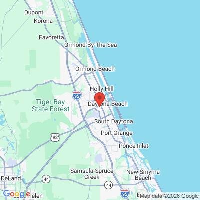 Map to  office in Daytona Beach, FL