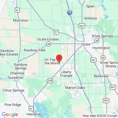 Map to  office in Ocala, FL