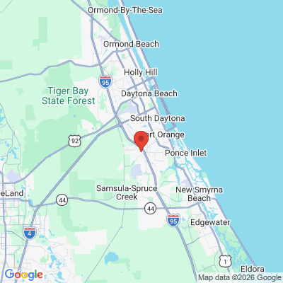 Map to  office in Port Orange, FL