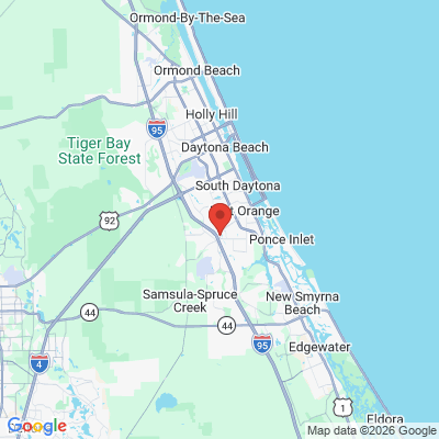 Map to  office in Port Orange, FL