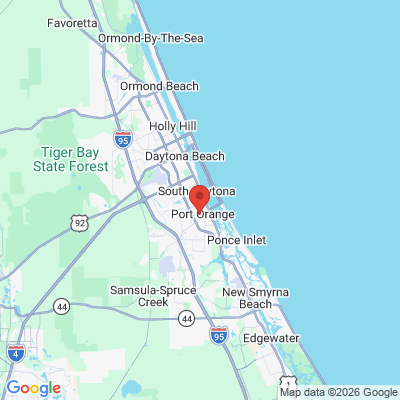 Map to  office in Port Orange, FL