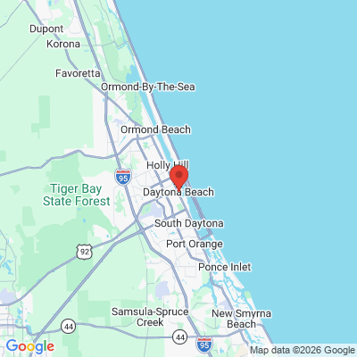 Map to  office in Daytona Beach, FL